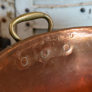 XL Vintage French Chocolate Copper 4A