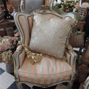 Beautiful 1860's Italian Wingback chairs