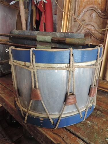 French Silver Drum