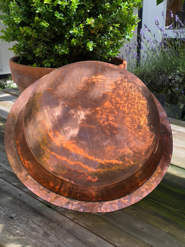 Large French Copper Pan - C13