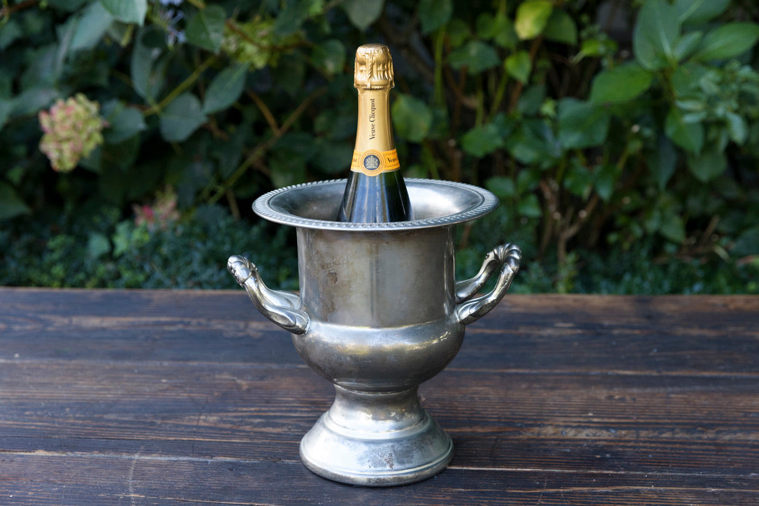 Antique French Silver Plated Champagne Bucket