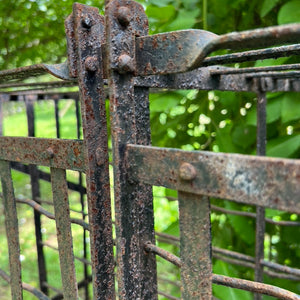 French Industrial Metal Wine Cave/Wine Rack - No 42