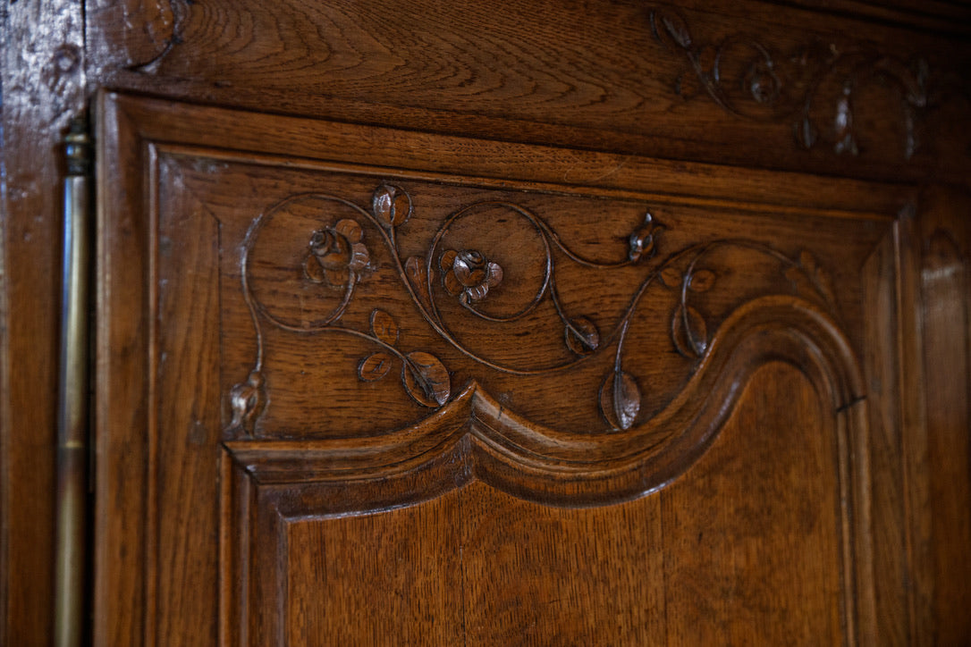 19th Century French Oak Armoire