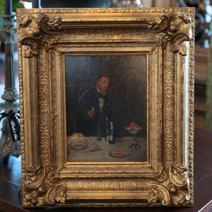 Beautiful French Oil - French Garçon