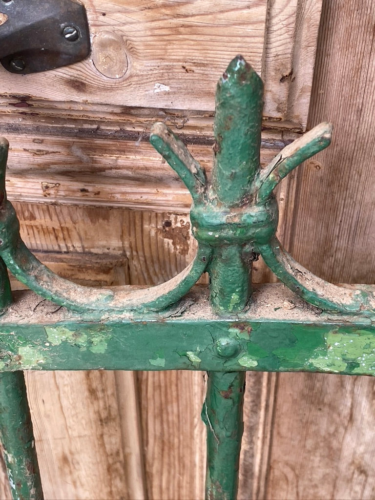 French Green Farmhouse Gate