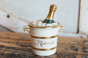 French Reins Champagne Ice Bucket