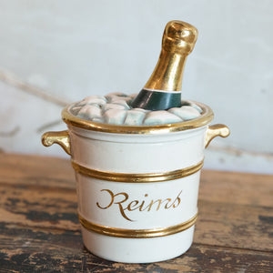 French Reins Champagne Ice Bucket