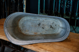 Vintage French Zinc Baths