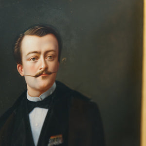 19th Century French Portrait Gentleman - Legion Of Honour Medal