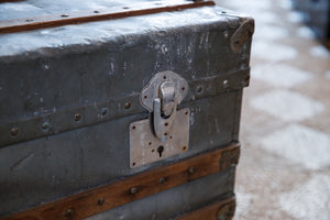 Original French 1930's Industrial Trunks