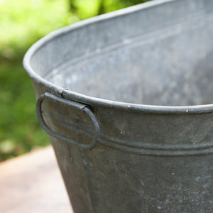 Vintage French Zinc Bath - No 2