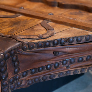 French 19th Century Industrial Blacksmiths Bellows Coffee Table