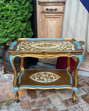 Gorgeous Vintage Italian Florentine Drinks/Tea Trolley