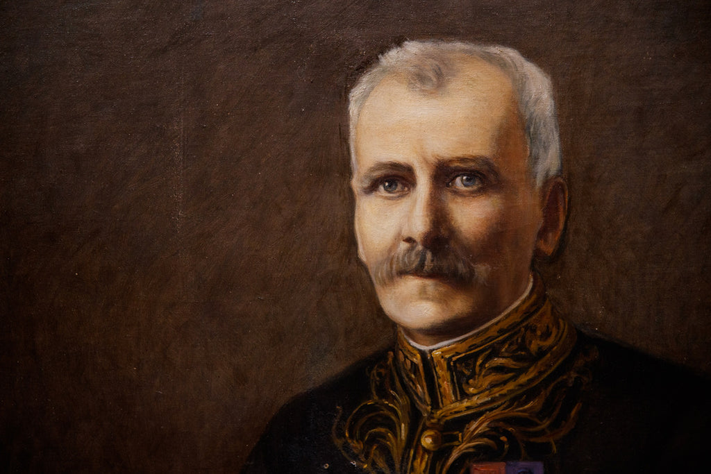 French Oil Canvas - French General