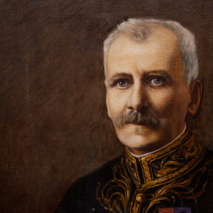 French Oil Canvas - French General