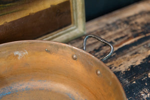 Polished French Copper Pan - C6