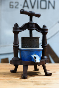 Antique French Cast Iron Olive Press