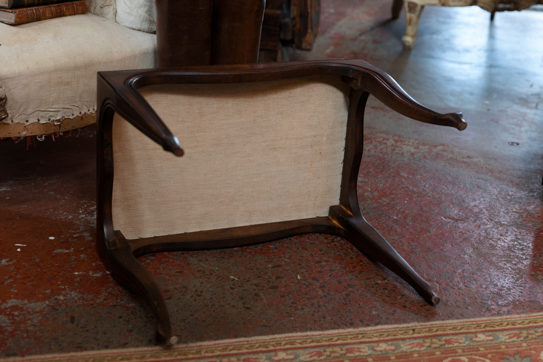 Sweet French Oak Tapestry Stool