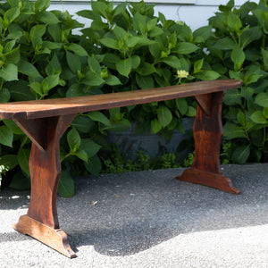 French Cherrywood Bench Seat - No 4