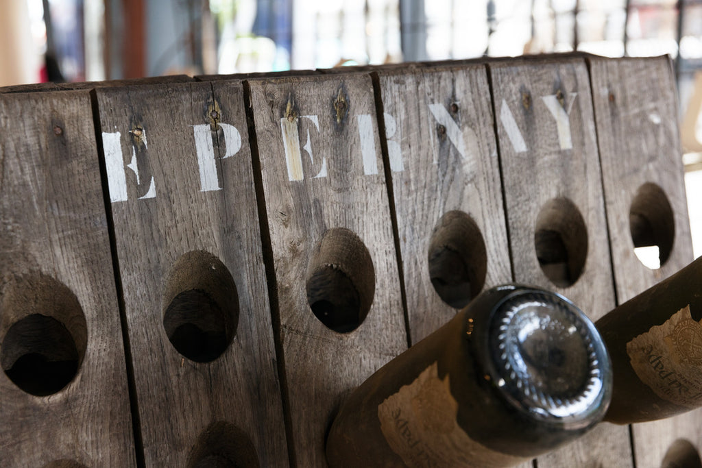 Original French Oak Riddling Rack