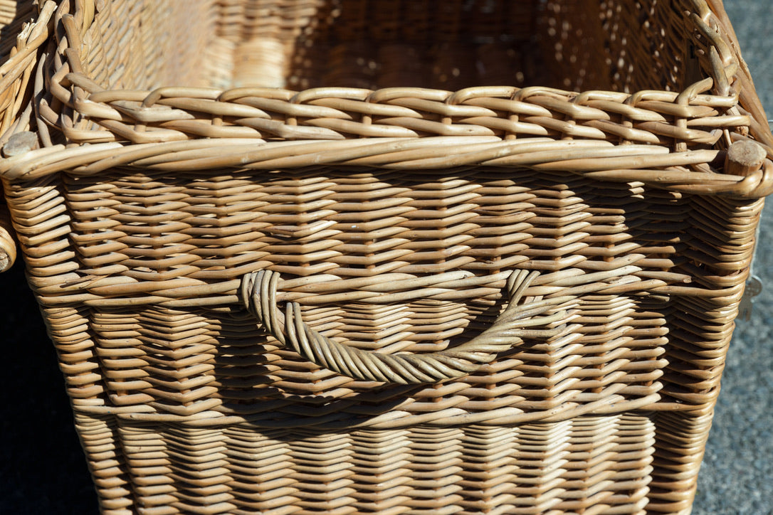 French Cane Hamper/Trunk