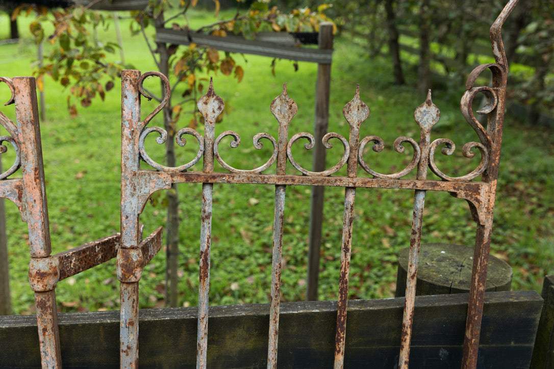 19th Century French Wrought Iron Gates