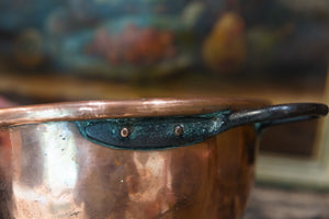 19th Century French Copper Patisserie Bowl - C11
