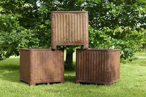 Huge XL French Industrial Orangery Tree Planters