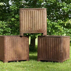 Huge XL French Industrial Orangery Tree Planters