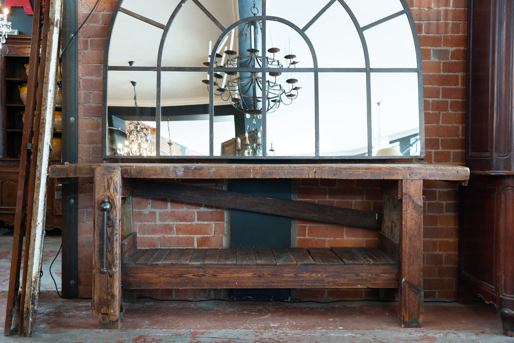 1930's French Industrial Workbench/Console - No 41