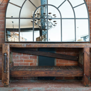 1930's French Industrial Workbench/Console - No 41