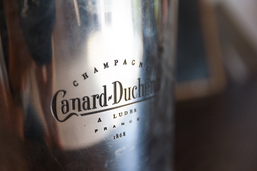 French Pewter Champagne Bowl - 'Canard~Duchene'