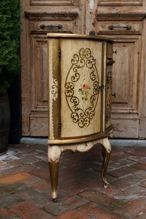 Italian Florentine Demi Lune Dresser