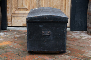 19th Century French Pine Monastery Trunk - No 2