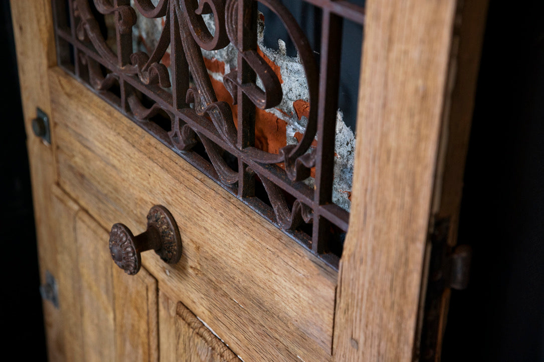 Original French Oak Farmhouse Door - No 1