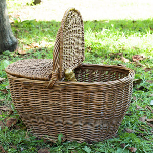 Vintage French Picnic Basket - No 21