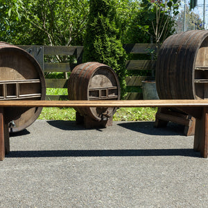 French Rustic Farmhouse Bench Seat