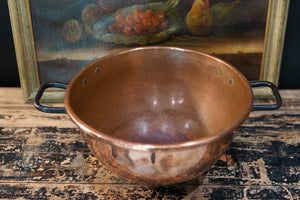 19th Century French Copper Patisserie Bowl - C11
