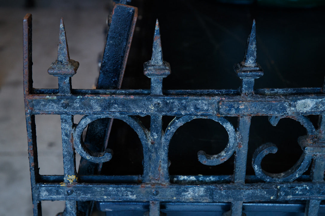 19th Century French Black Iron Gates