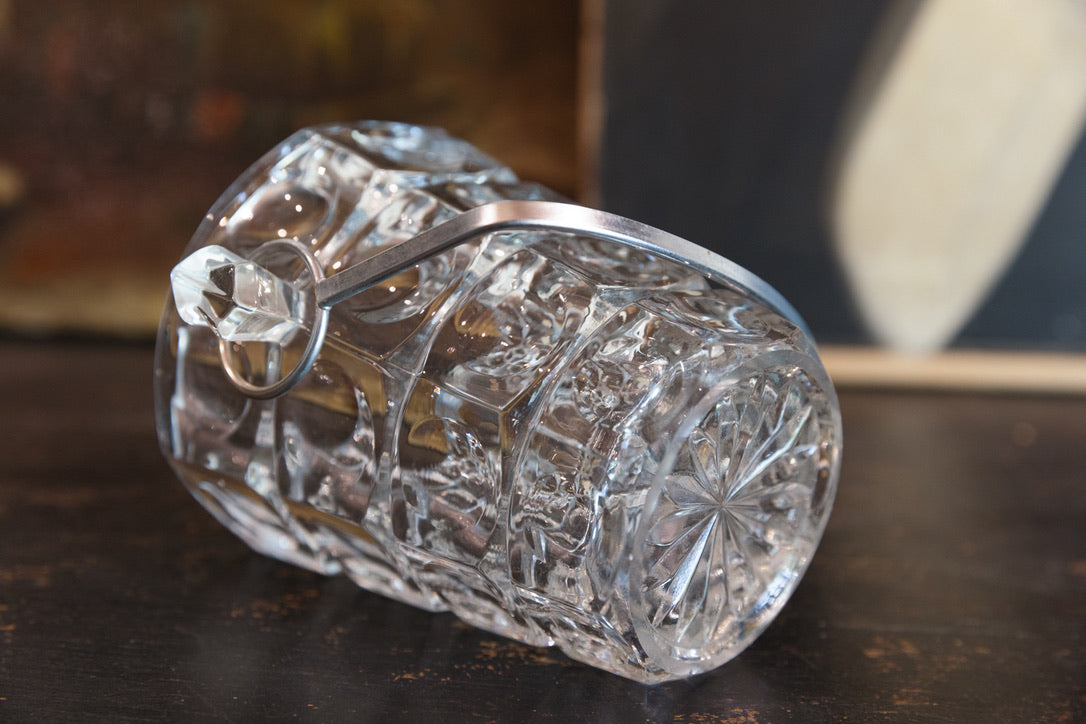 French Crystal Ice Bucket -No 12