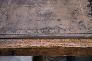 Industrial Steel French Channel Table