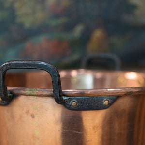 19th Century French Polished Copper Pan - C9