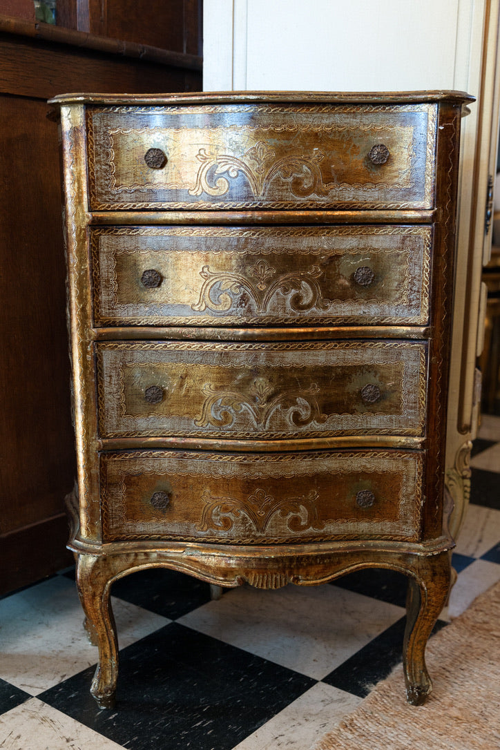 French Florentine Chest Of Drawers