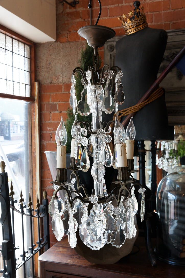 French 19th Century Crystal Chandelier - No 4