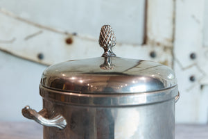 French Mid Century Silver Plated Ice Bucket