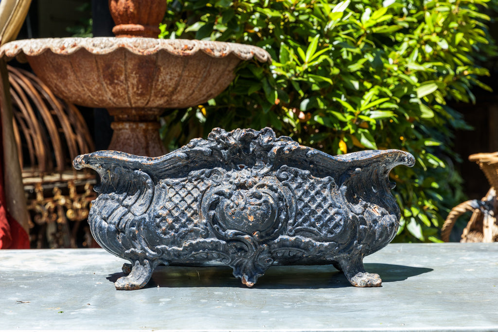 Gorgeous Black French Jardiniere