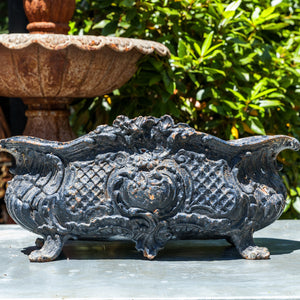Gorgeous Black French Jardiniere