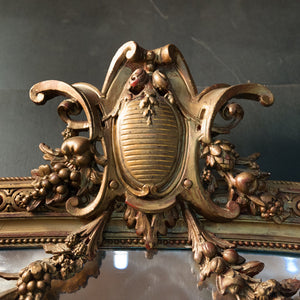 Gorgeous Large 19th Century French Standing Mirror