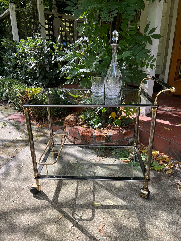 French 1970's Cocktail/Drinks Trolley - No 2