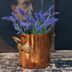 French Polished Copper Pot - No 14